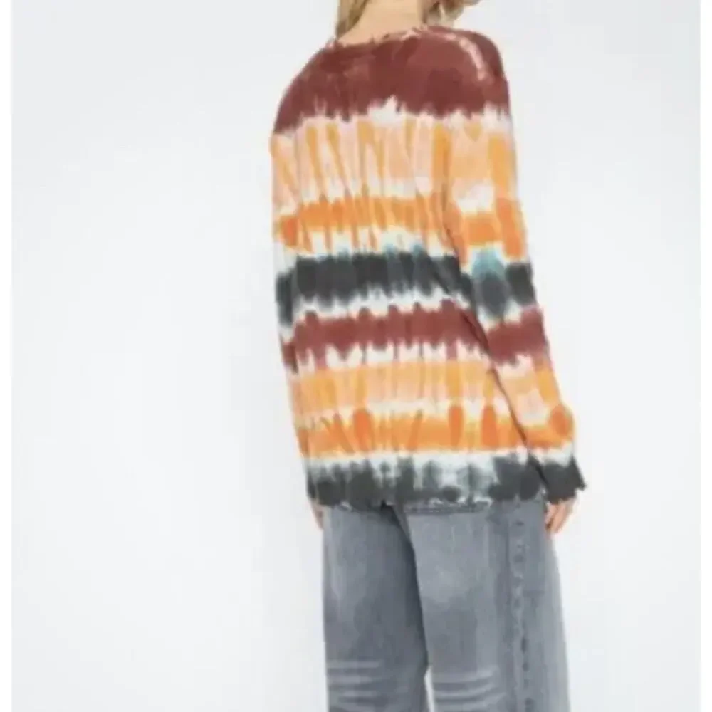 Sandrine Rose x Free People Dip Dyed Paradise Circus Cashmere/Wool Sweater Sz Lg